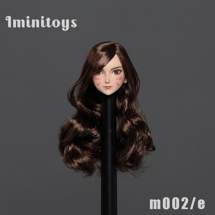 1/6 Animation beautiful girl head