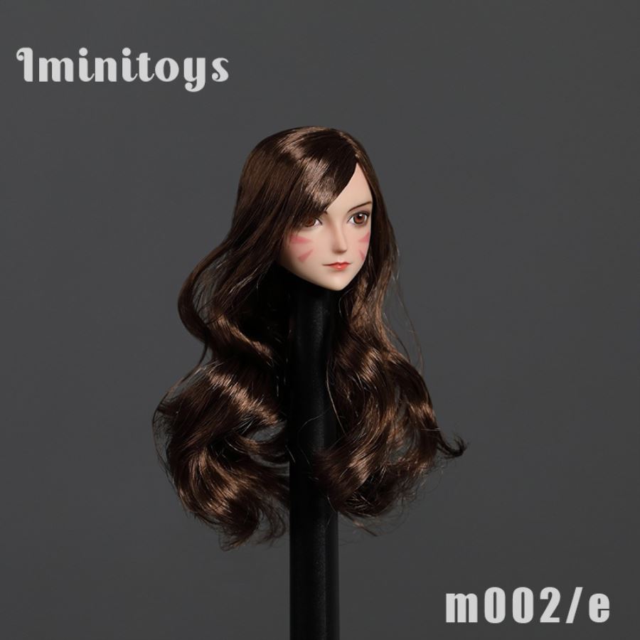 1/6 Animation beautiful girl head