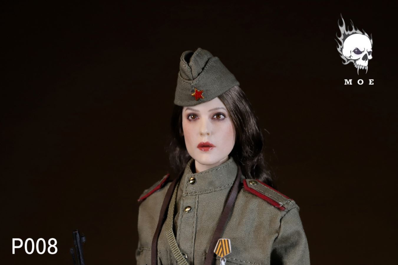 1/6 WW2 WW2 Soviet snow camouflage female sniper suit