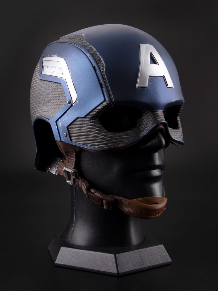 Captain America Collectible 1/1 Helmet-Real life wearable