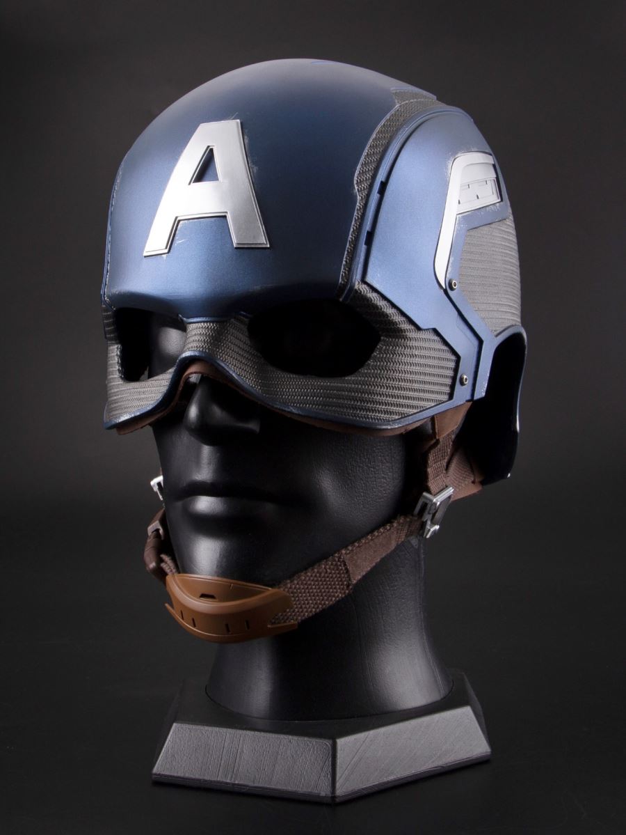 Captain America Collectible 1/1 Helmet-Real life wearable