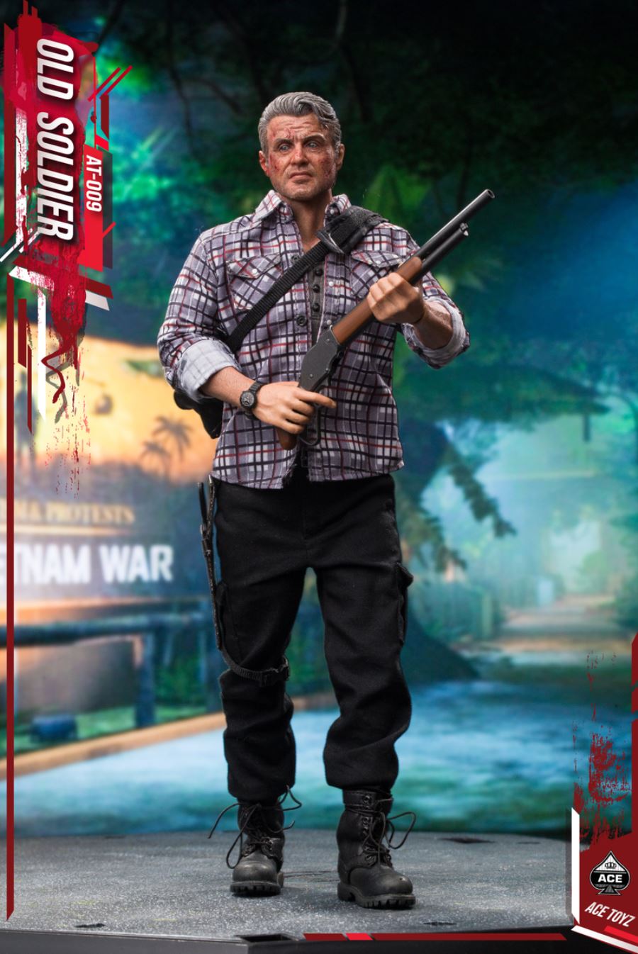 AT-009 Old Soldier 1/6 Scale Figure