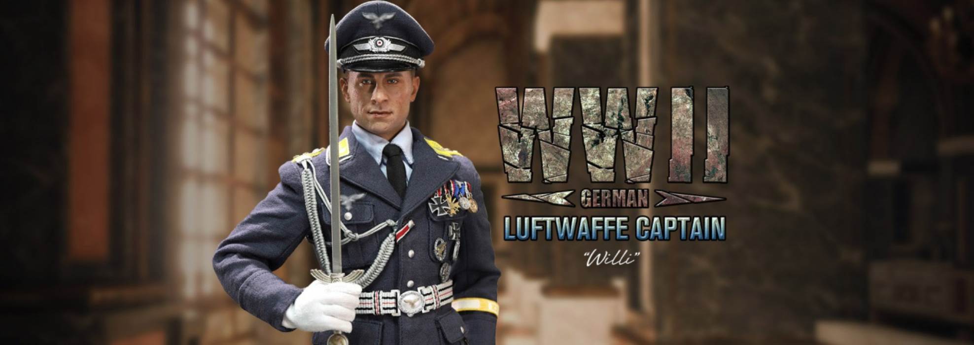 1/6 Captain of the Luftwaffe of World War II