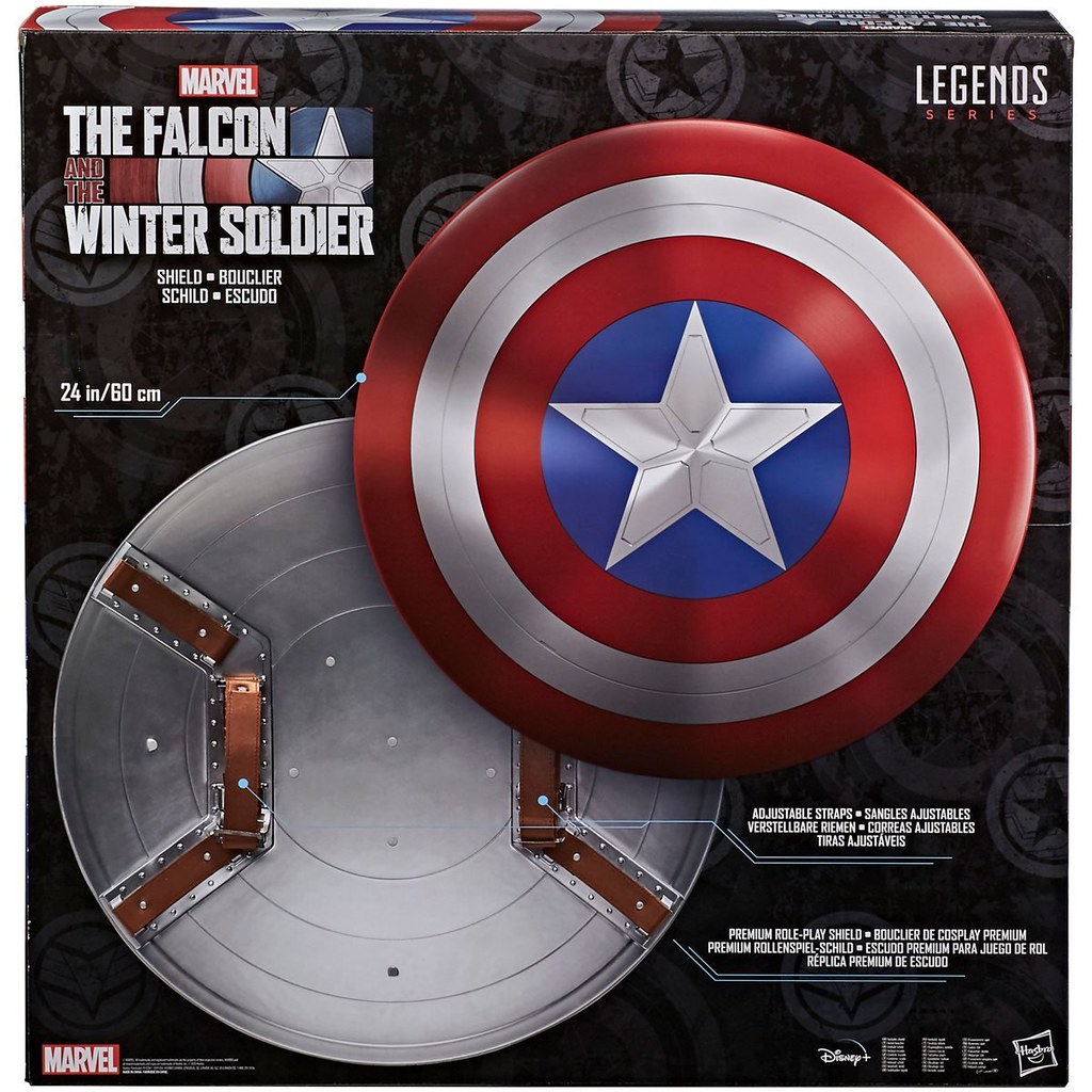 The Winter Soldier Marvel Legends Series Captain America's Shield