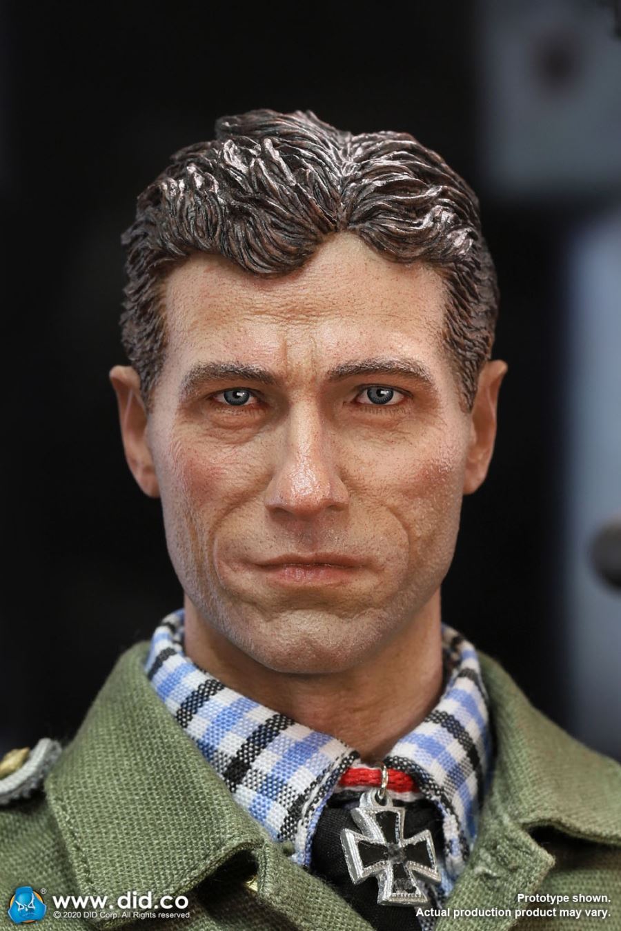 1/6 German U-boat periscope scene set of World War II [with new head sculpture] (#E60058)