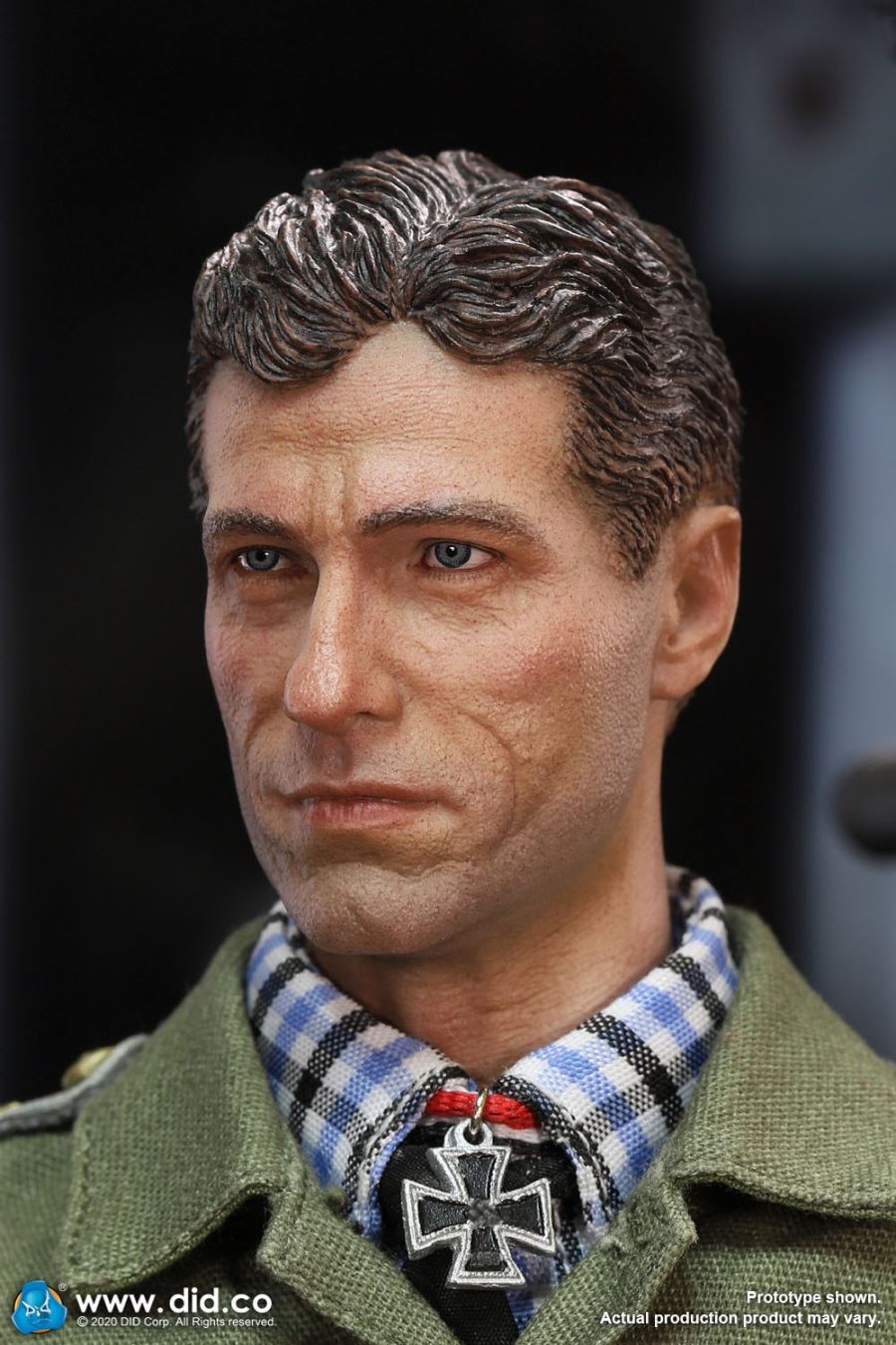 1/6 German U-boat periscope scene set of World War II [with new head sculpture] (#E60058)