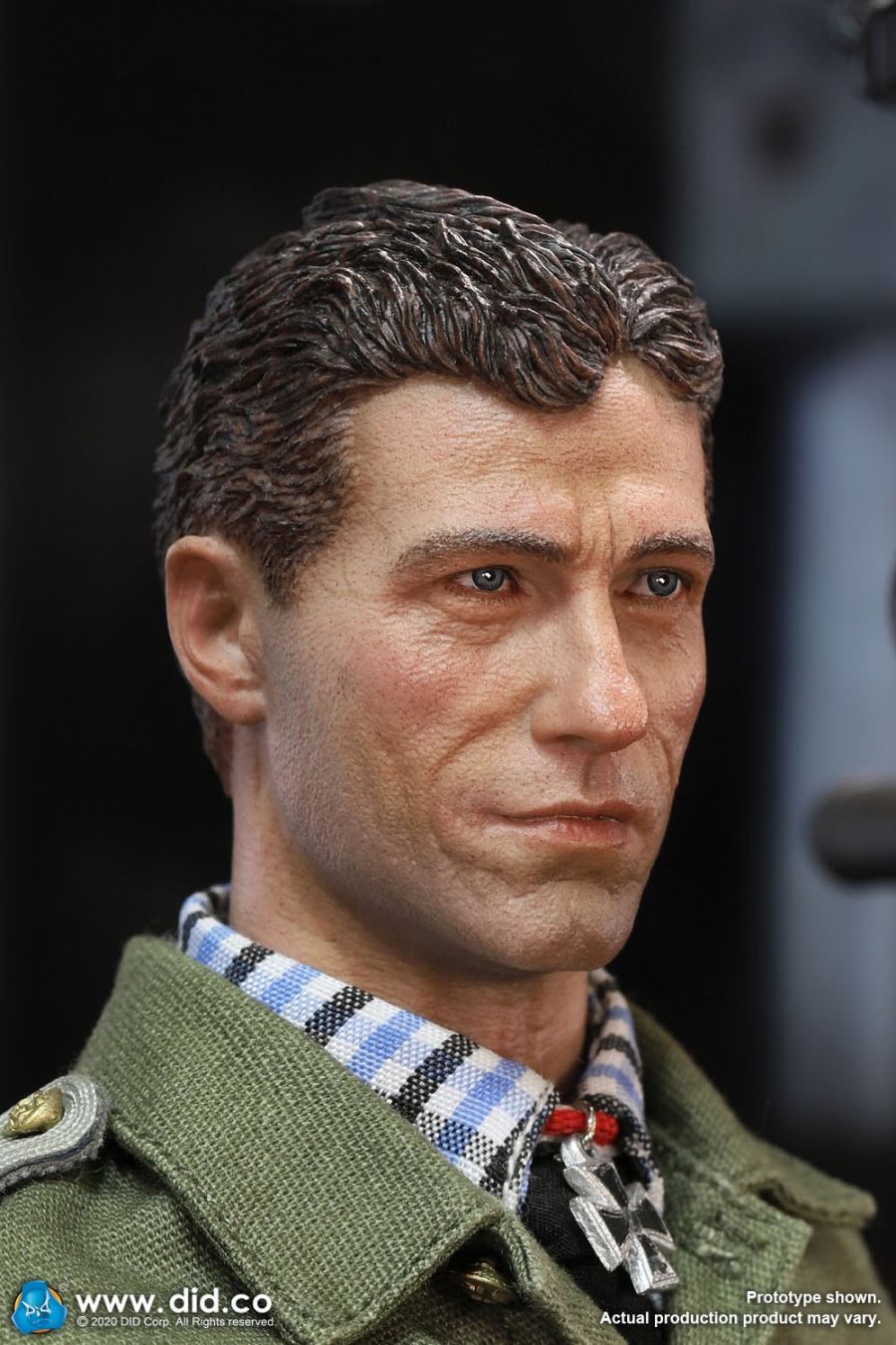 1/6 German U-boat periscope scene set of World War II [with new head sculpture] (#E60058)