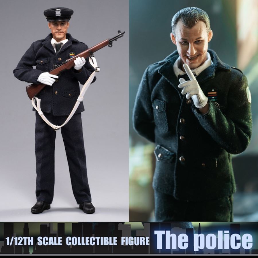 1/12 Clown Police RS002 double-headed sculpture