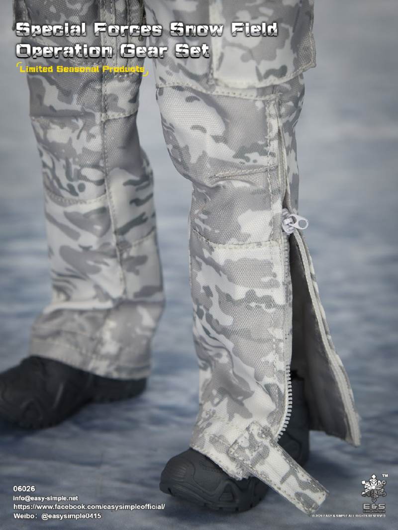 Special Forces Snow Field Operation Gear Set special season limited edition