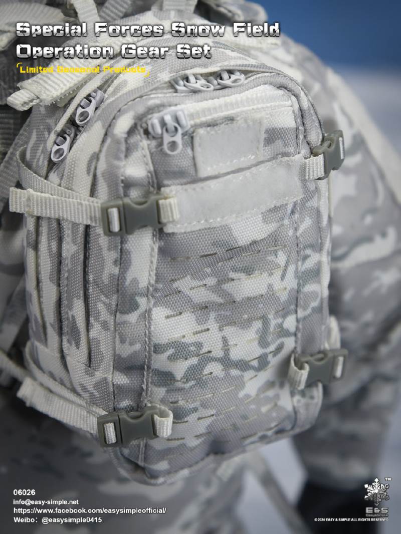Special Forces Snow Field Operation Gear Set special season limited edition