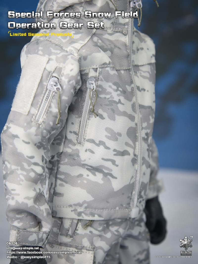 Special Forces Snow Field Operation Gear Set special season limited edition