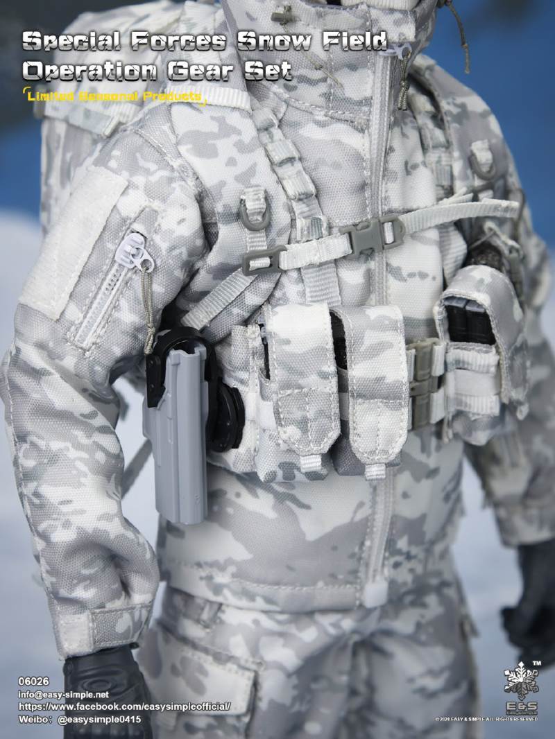 Special Forces Snow Field Operation Gear Set special season limited edition