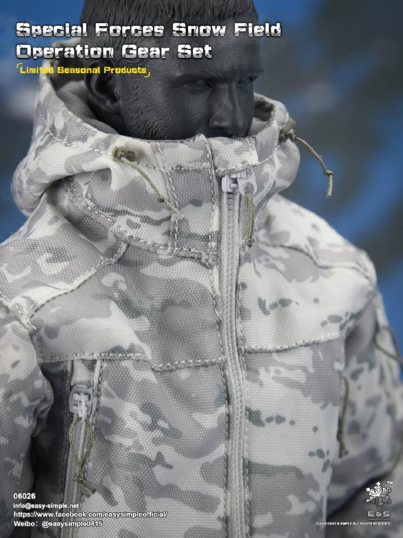 Special Forces Snow Field Operation Gear Set special season limited edition