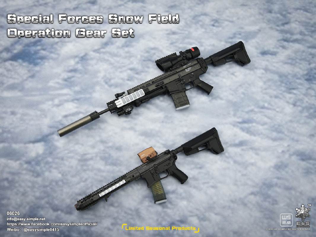 Special Forces Snow Field Operation Gear Set special season limited edition