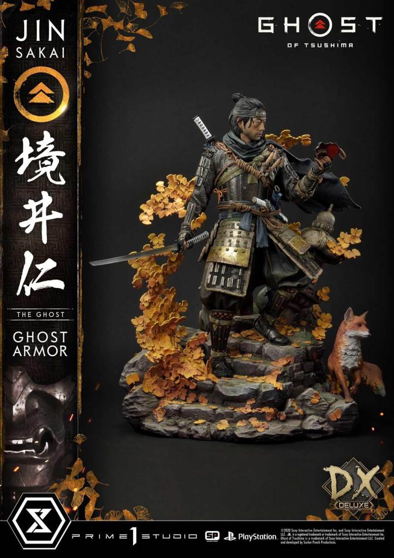 Ghost of Tsushima Jin Sakai, The Ghost Ghost Armor Deluxe Version