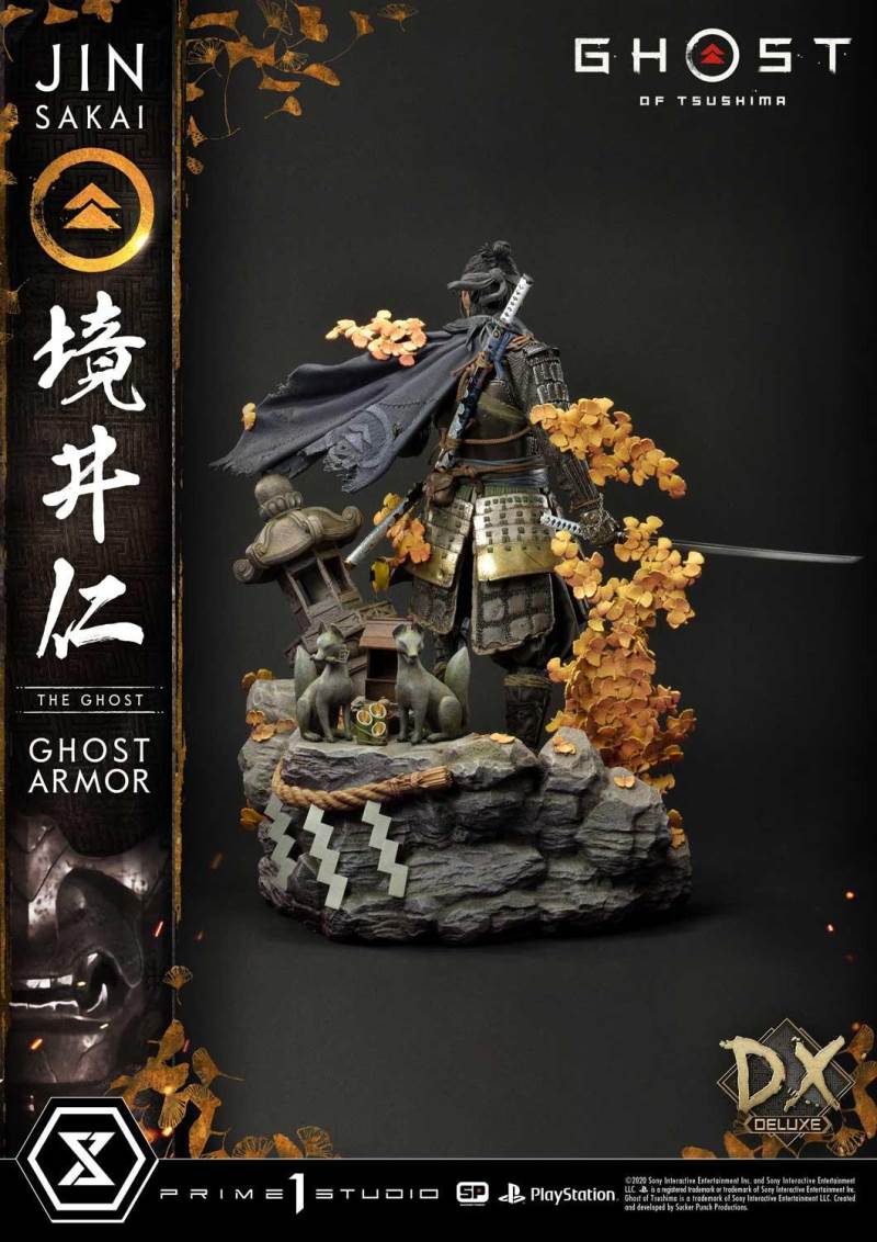Ghost of Tsushima Jin Sakai, The Ghost Ghost Armor Deluxe Version