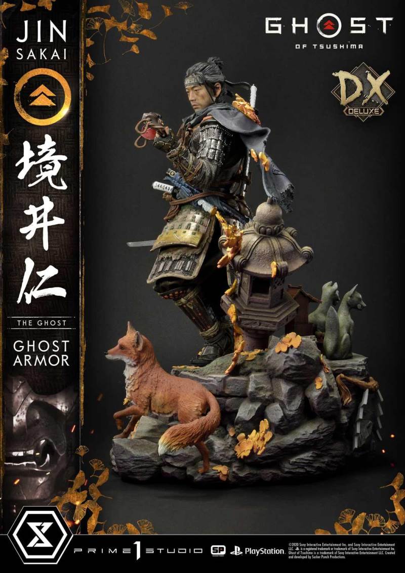 Ghost of Tsushima Jin Sakai, The Ghost Ghost Armor Deluxe Version