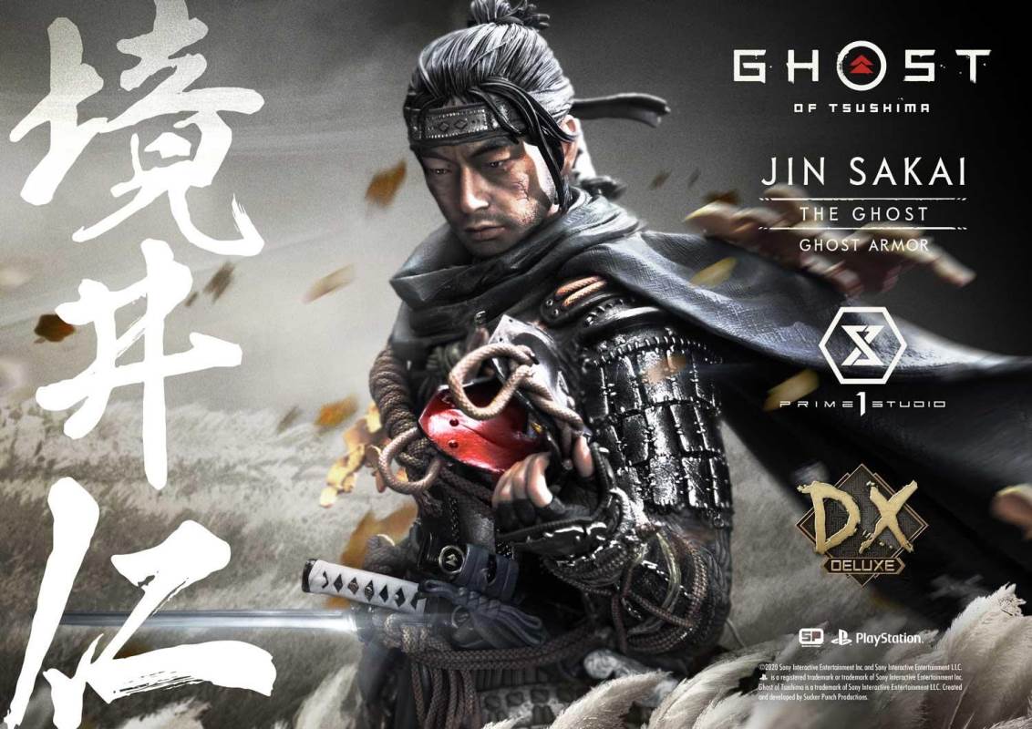 Ghost of Tsushima Jin Sakai, The Ghost Ghost Armor Deluxe Version
