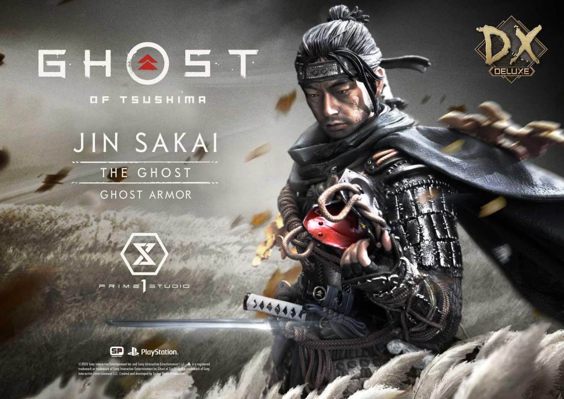 Ghost of Tsushima Jin Sakai, The Ghost Ghost Armor Deluxe Version