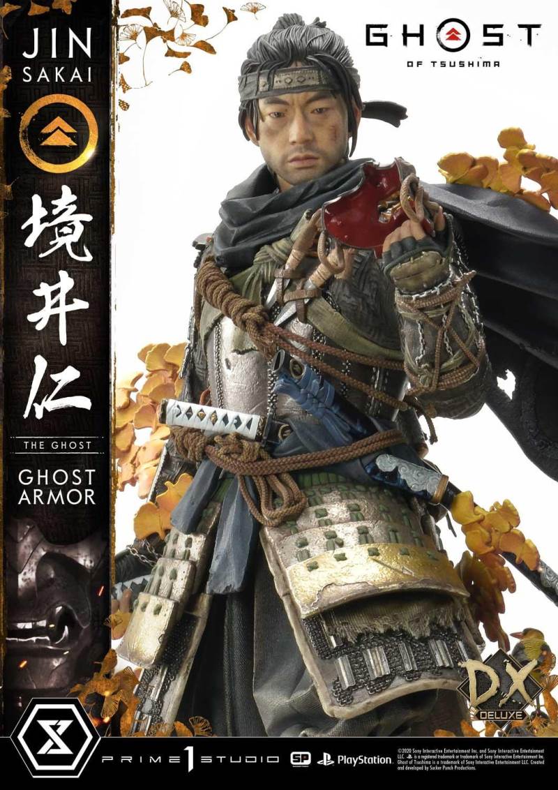 Ghost of Tsushima Jin Sakai, The Ghost Ghost Armor Deluxe Version