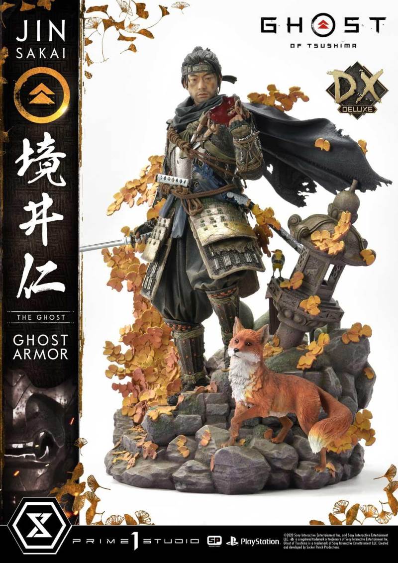 Ghost of Tsushima Jin Sakai, The Ghost Ghost Armor Deluxe Version