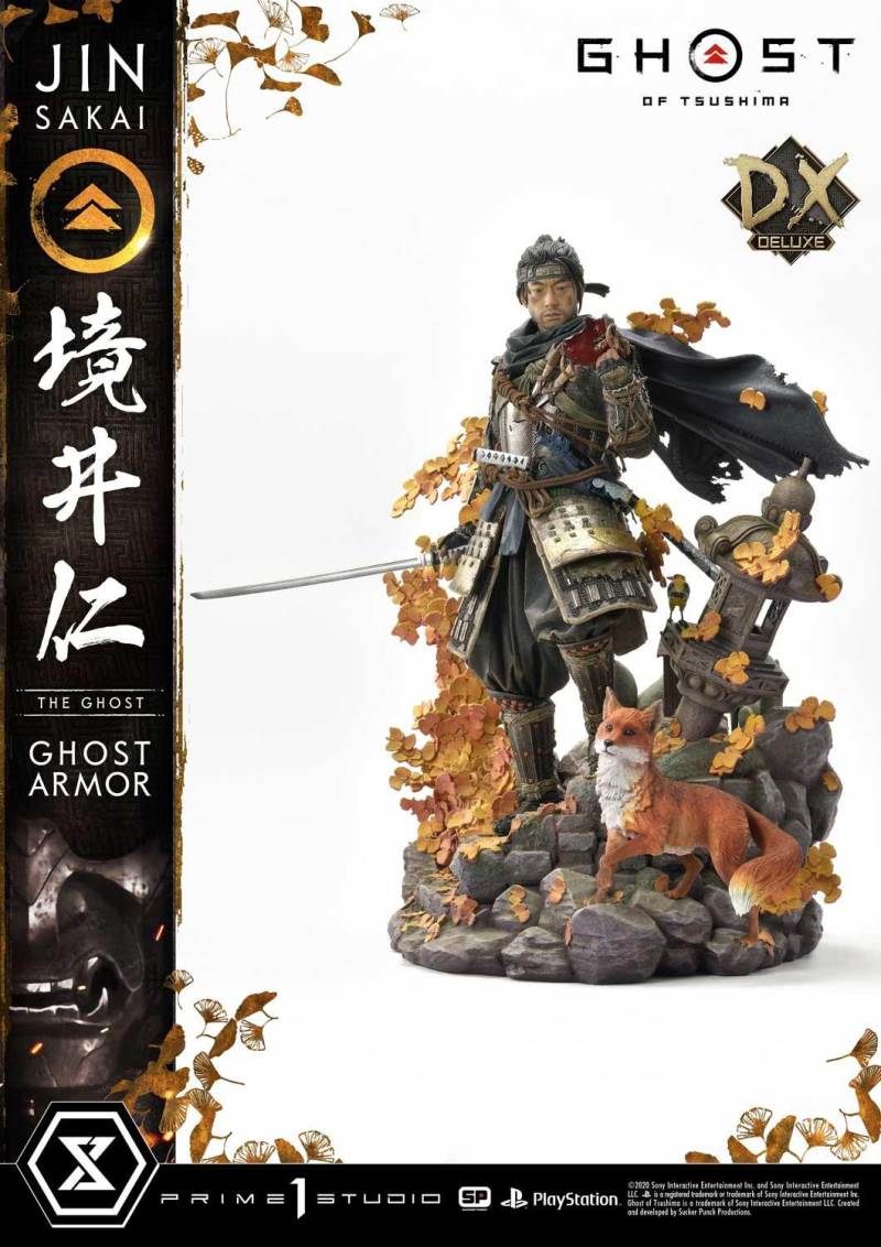 Ghost of Tsushima Jin Sakai, The Ghost Ghost Armor Deluxe Version