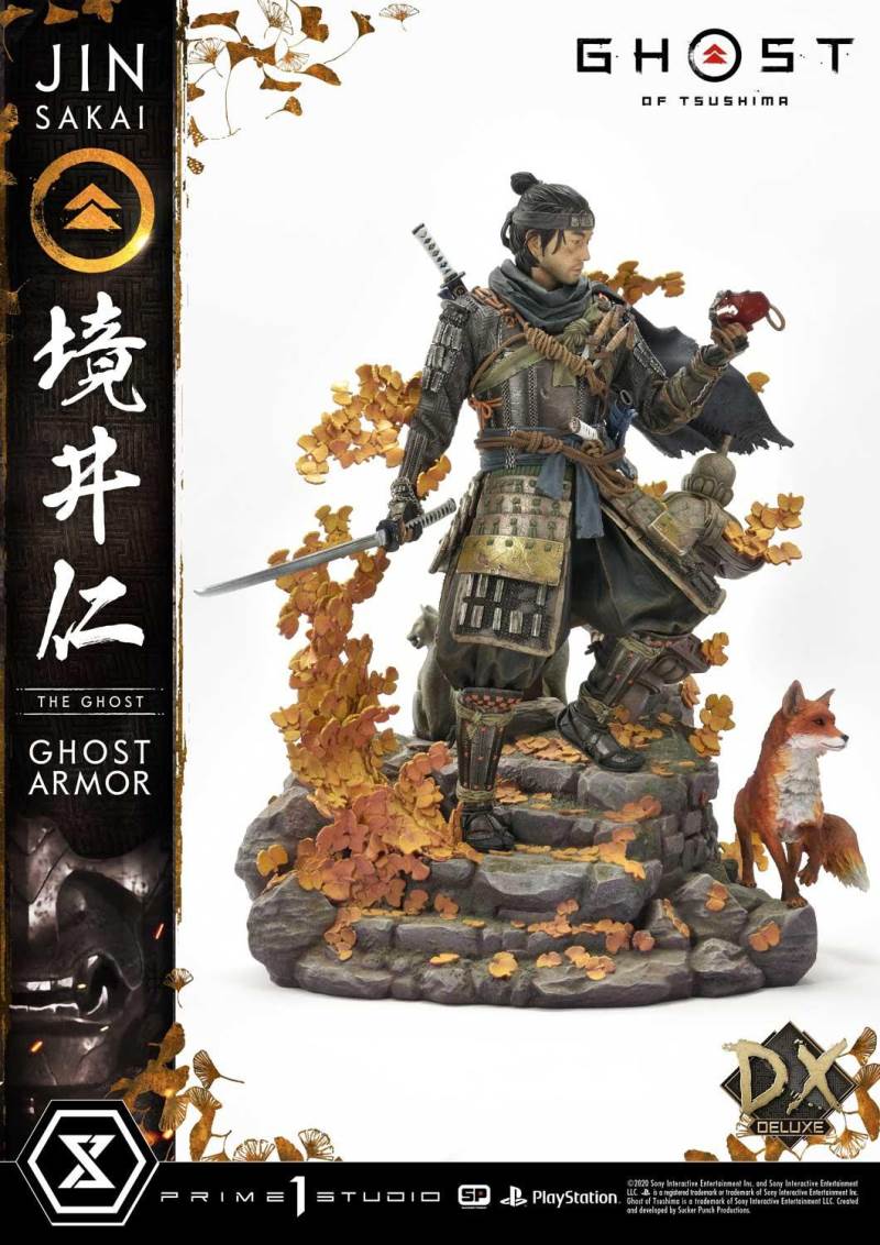 Ghost of Tsushima Jin Sakai, The Ghost Ghost Armor Deluxe Version