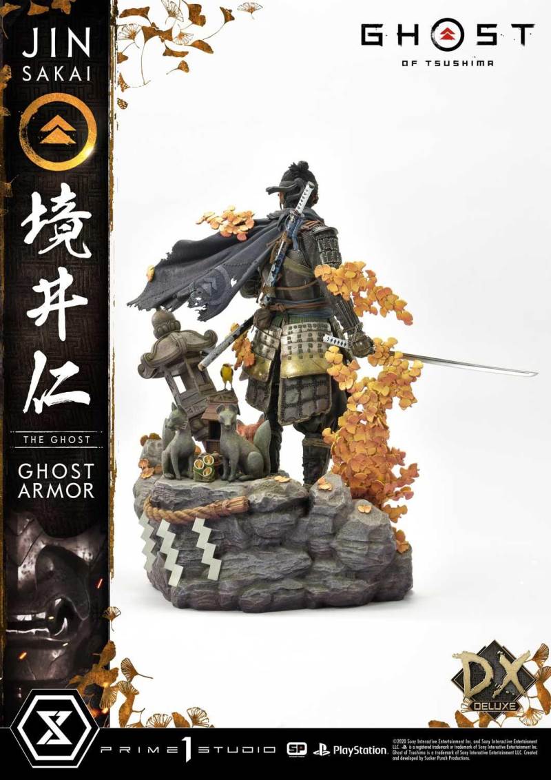 Ghost of Tsushima Jin Sakai, The Ghost Ghost Armor Deluxe Version
