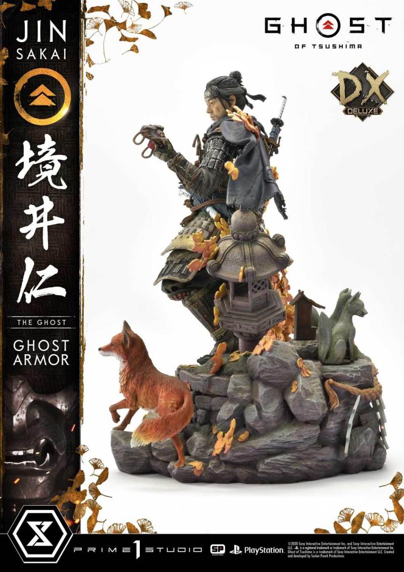 Ghost of Tsushima Jin Sakai, The Ghost Ghost Armor Deluxe Version