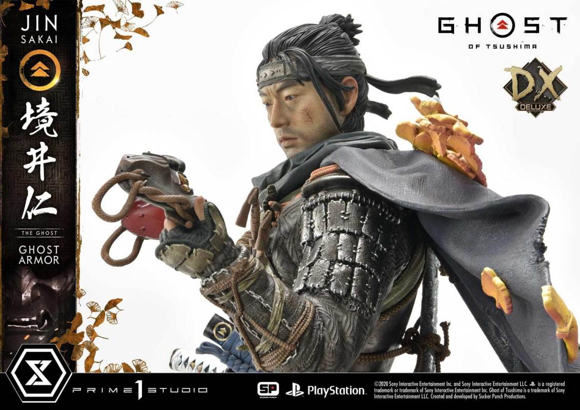 Ghost of Tsushima Jin Sakai, The Ghost Ghost Armor Deluxe Version