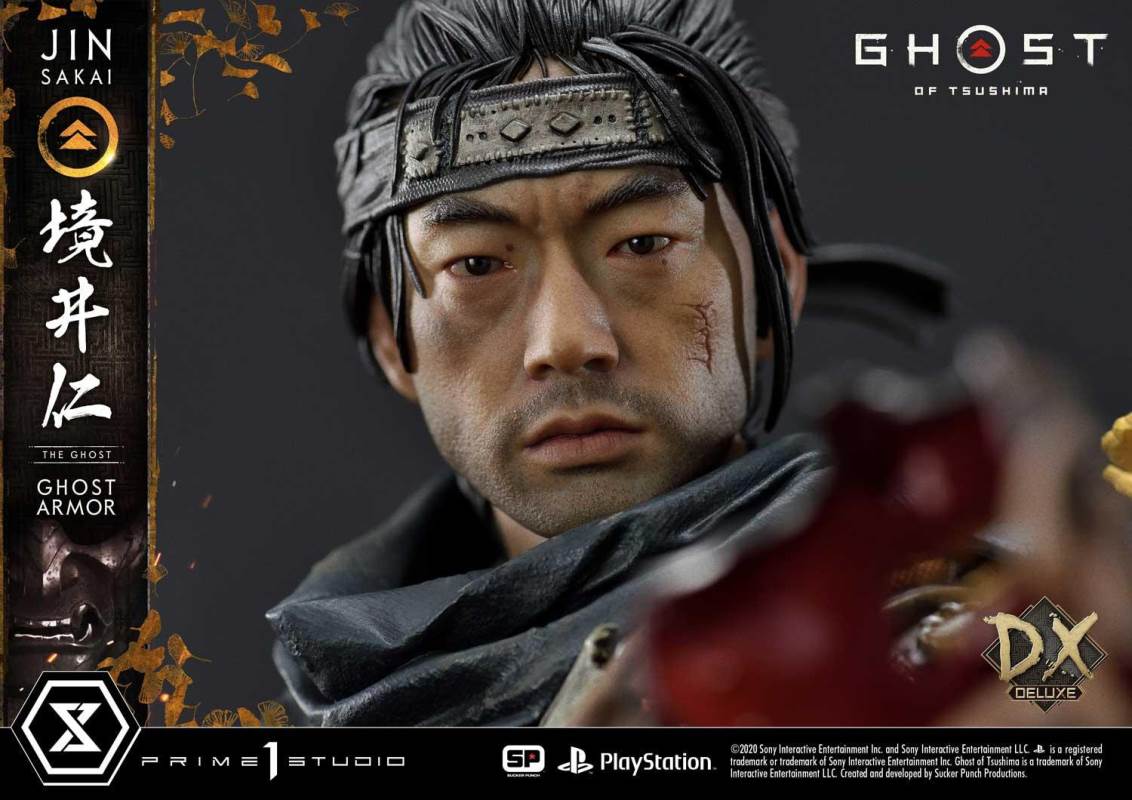 Ghost of Tsushima Jin Sakai, The Ghost Ghost Armor Deluxe Version