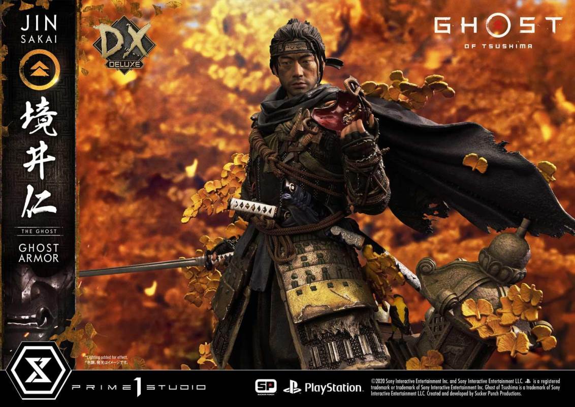 Ghost of Tsushima Jin Sakai, The Ghost Ghost Armor Deluxe Version