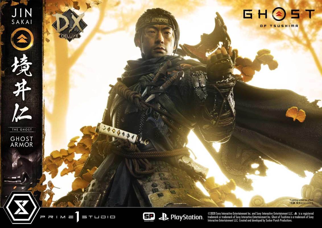 Ghost of Tsushima Jin Sakai, The Ghost Ghost Armor Deluxe Version