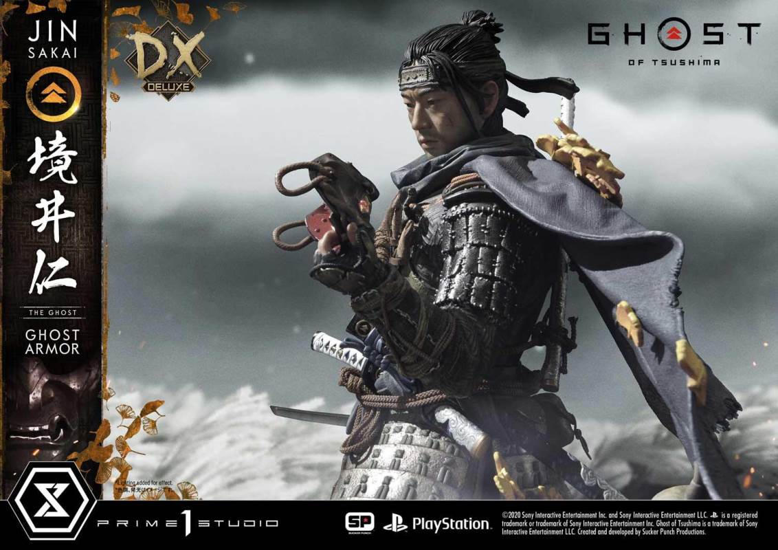 Ghost of Tsushima Jin Sakai, The Ghost Ghost Armor Deluxe Version