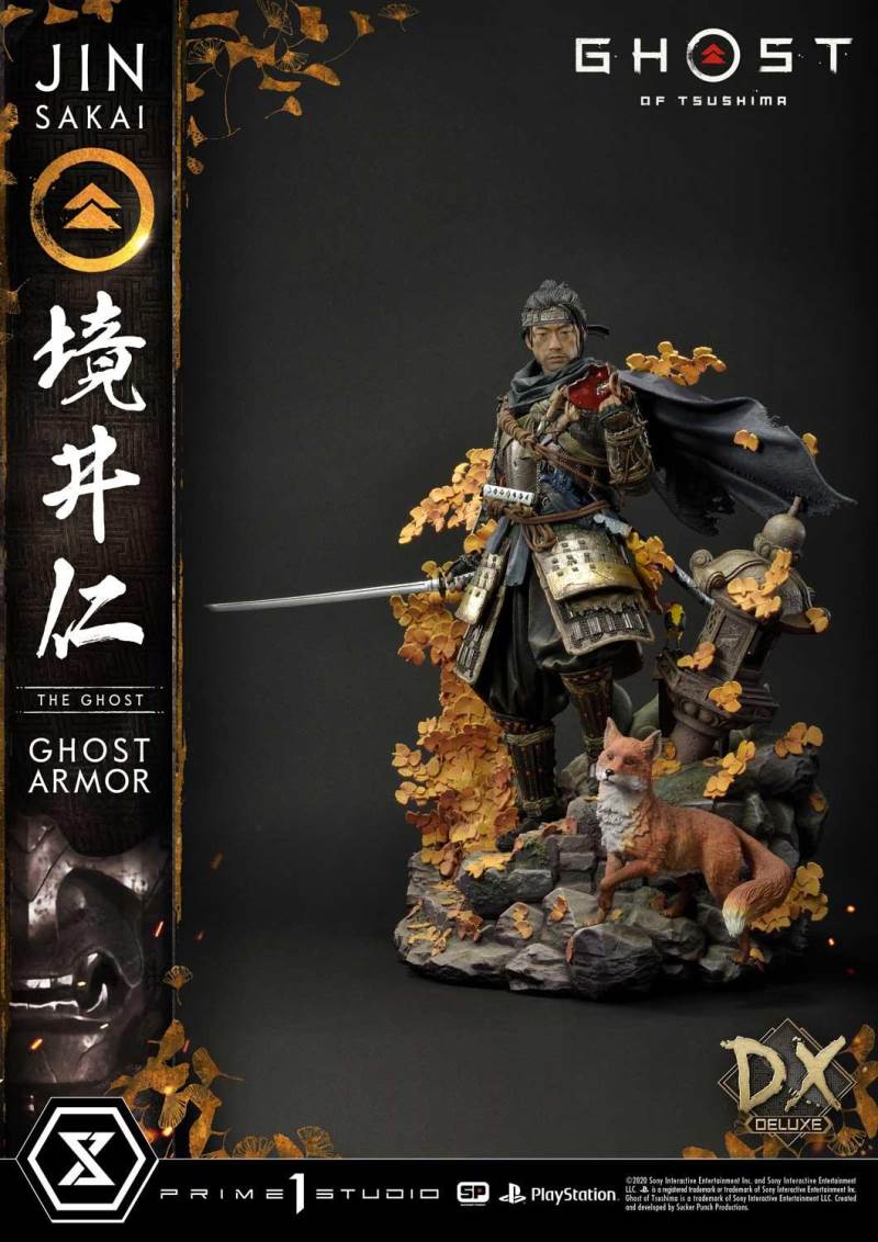 Ghost of Tsushima Jin Sakai, The Ghost Ghost Armor Deluxe Version