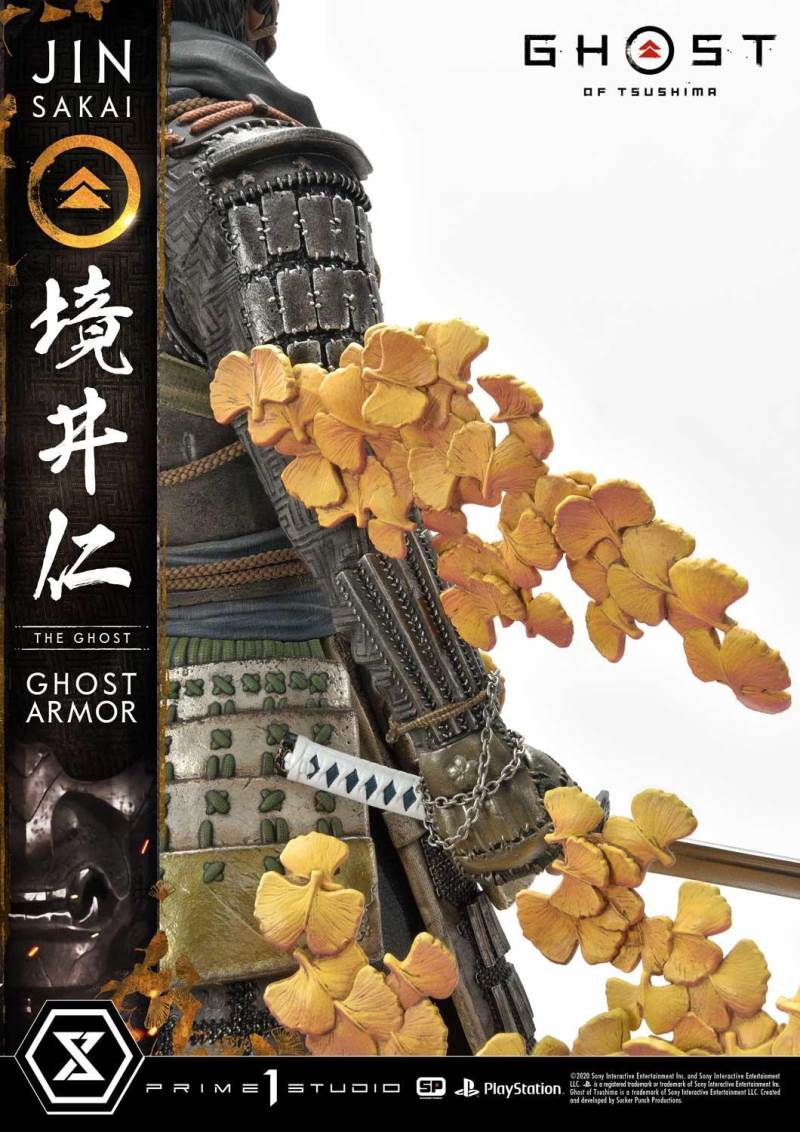 Ghost of Tsushima Jin Sakai, The Ghost Ghost Armor Deluxe Version