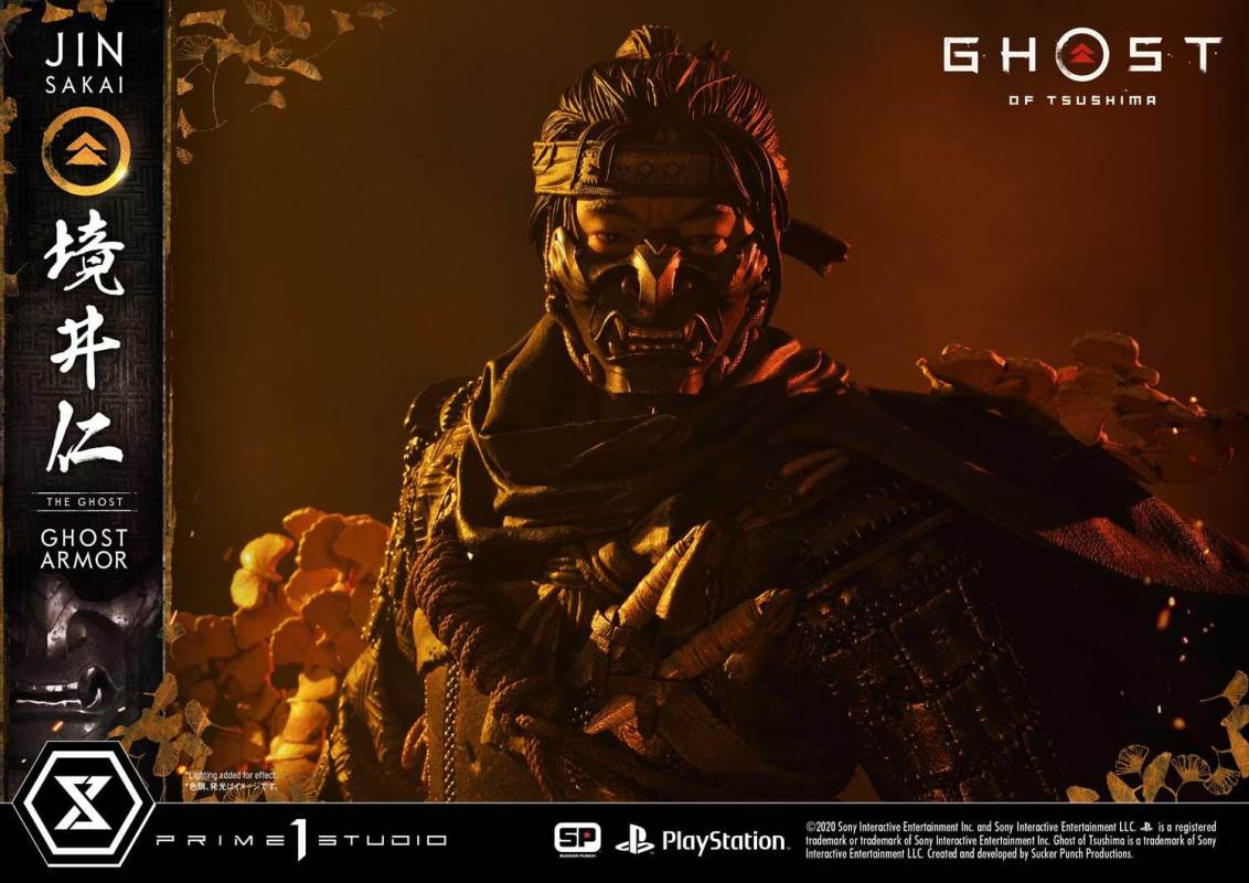 Ghost of Tsushima Jin Sakai, The Ghost Ghost Armor Deluxe Version