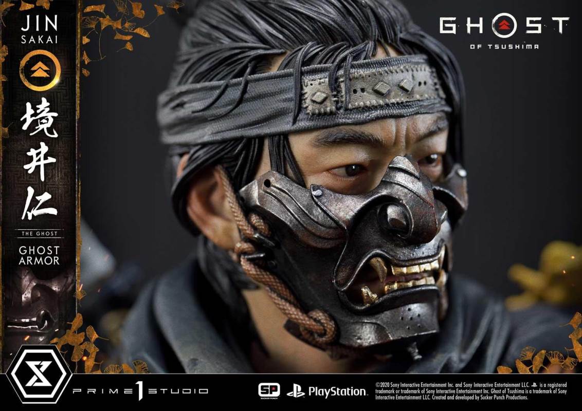 Ghost of Tsushima Jin Sakai, The Ghost Ghost Armor Deluxe Version
