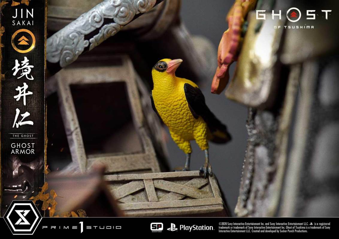 Ghost of Tsushima Jin Sakai, The Ghost Ghost Armor Deluxe Version