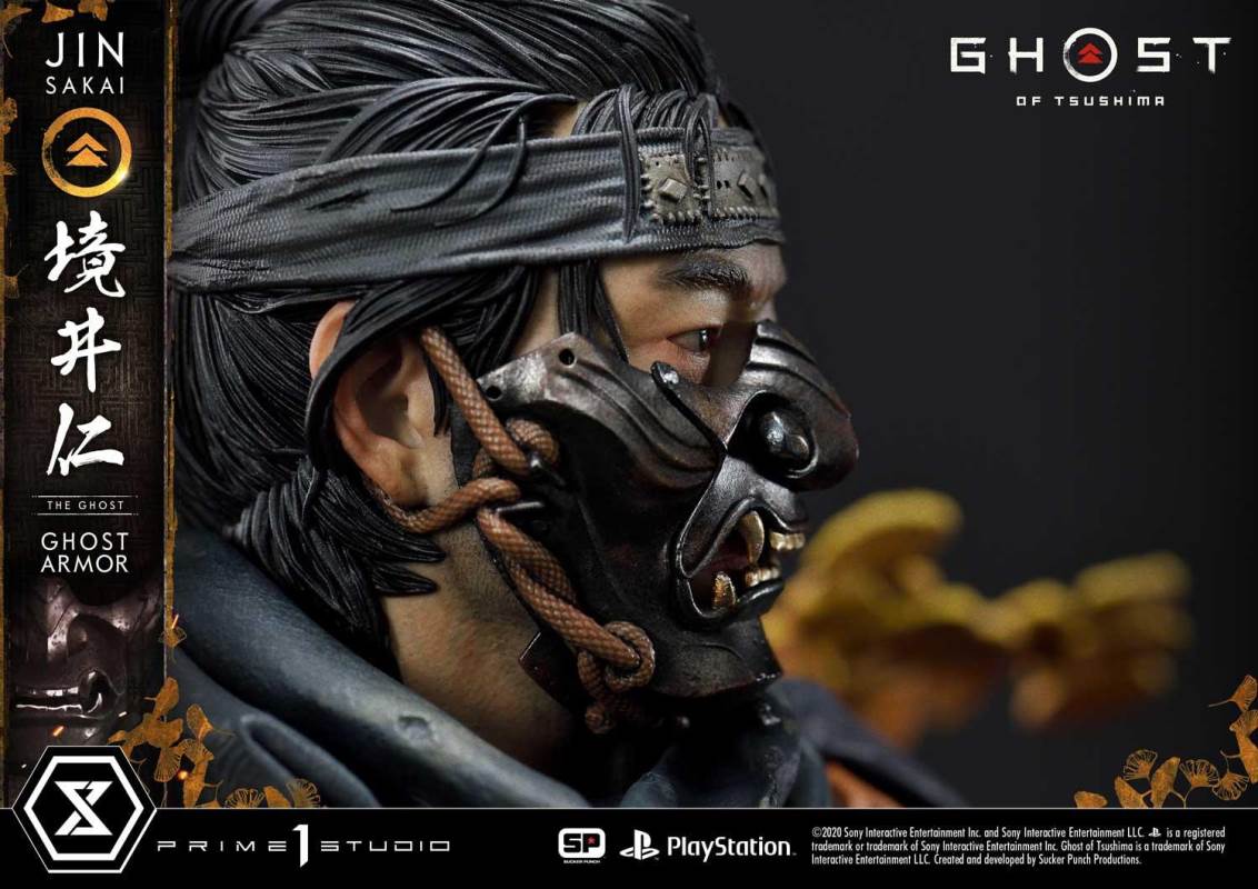 Ghost of Tsushima Jin Sakai, The Ghost Ghost Armor Deluxe Version