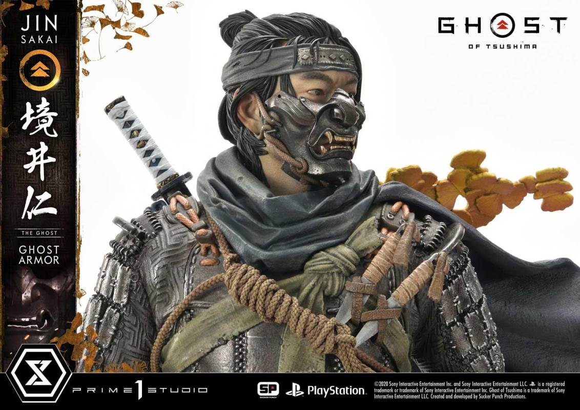 Ghost of Tsushima Jin Sakai, The Ghost Ghost Armor Deluxe Version