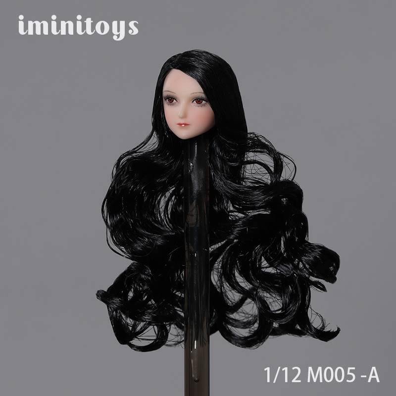1/12 M005 anime beautiful girl head sculpture