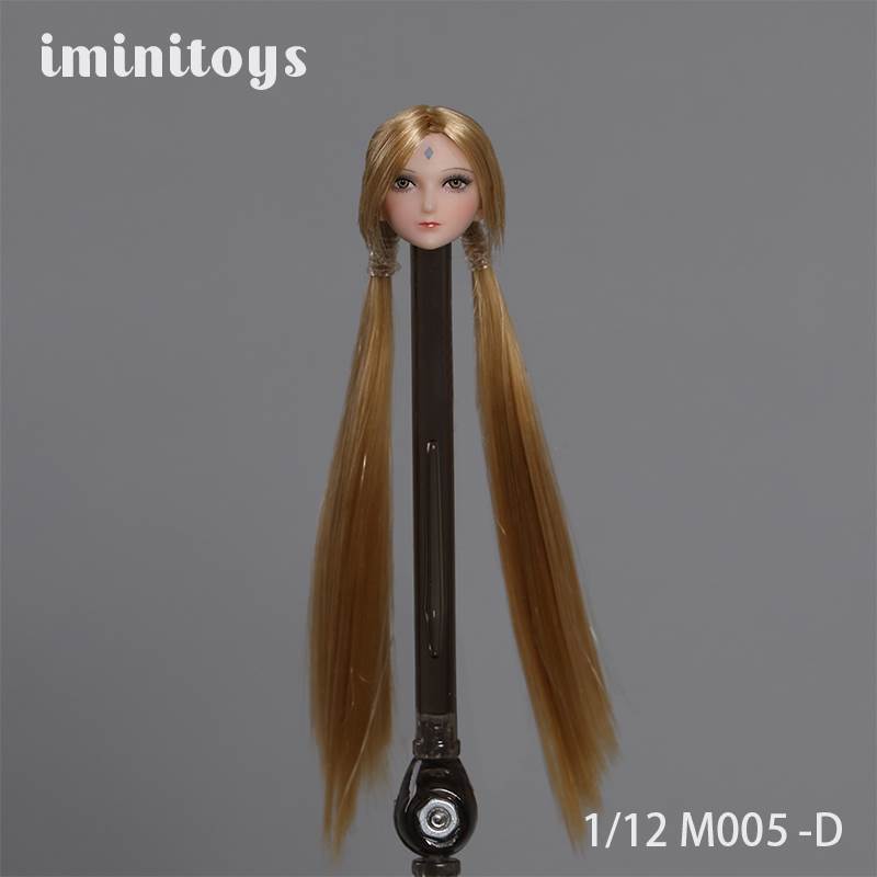 1/12 M005 anime beautiful girl head sculpture