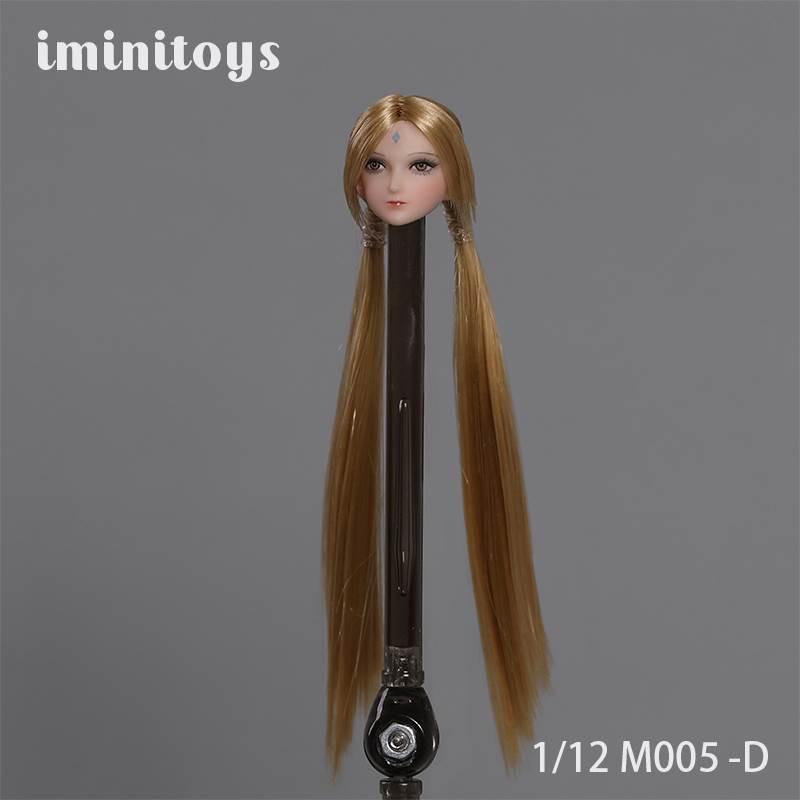 1/12 M005 anime beautiful girl head sculpture