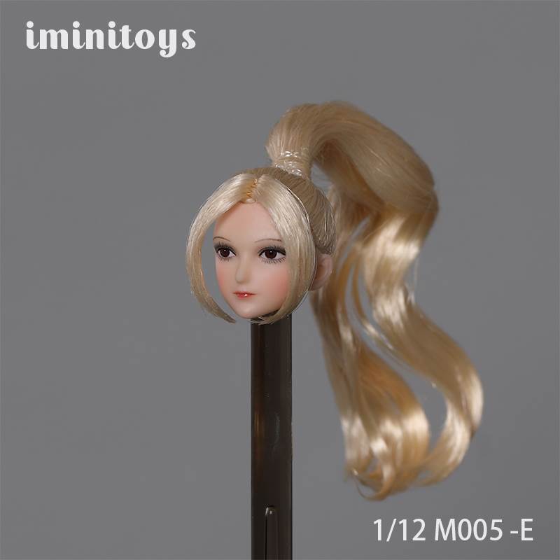 1/12 M005 anime beautiful girl head sculpture