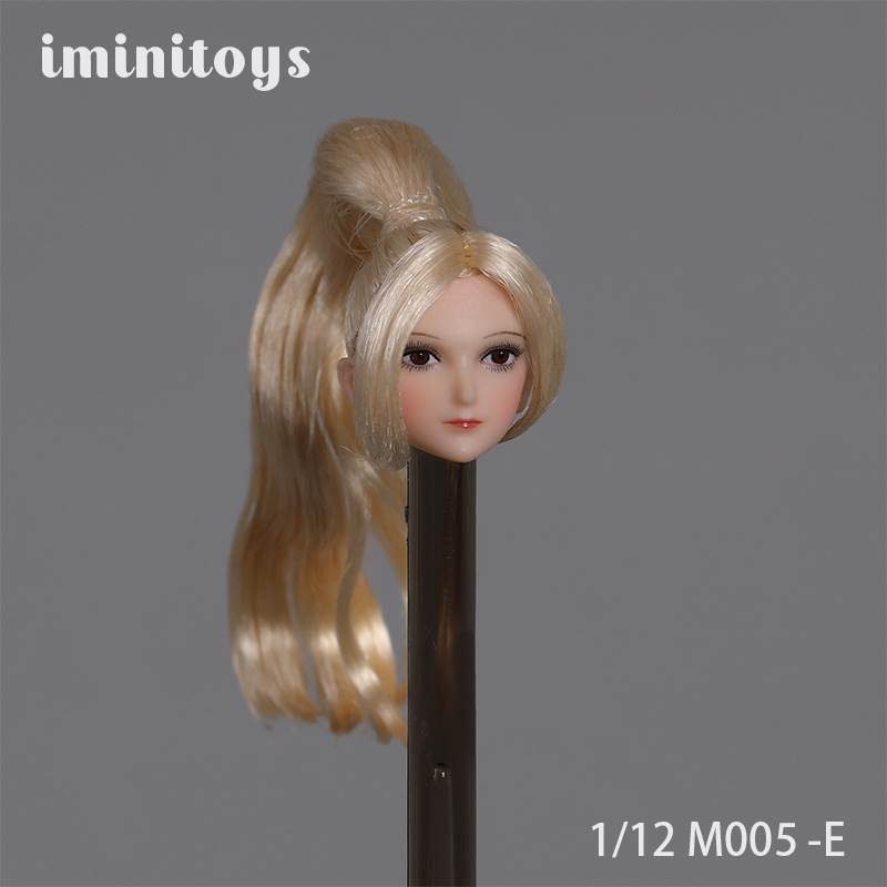 1/12 M005 anime beautiful girl head sculpture