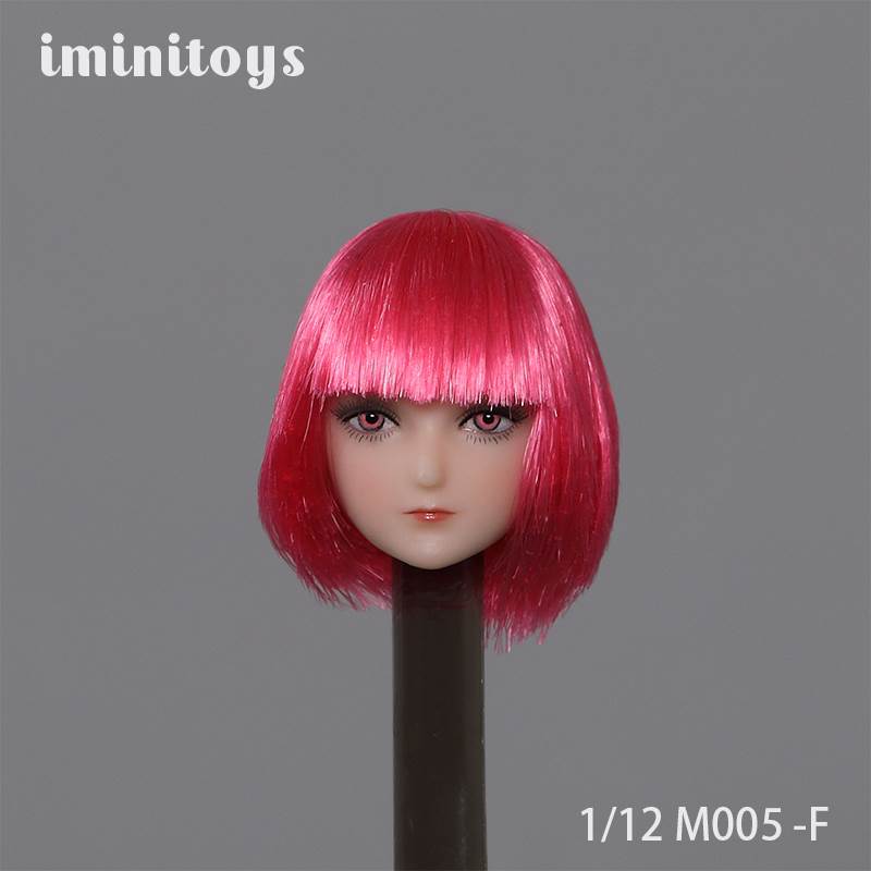 1/12 M005 anime beautiful girl head sculpture
