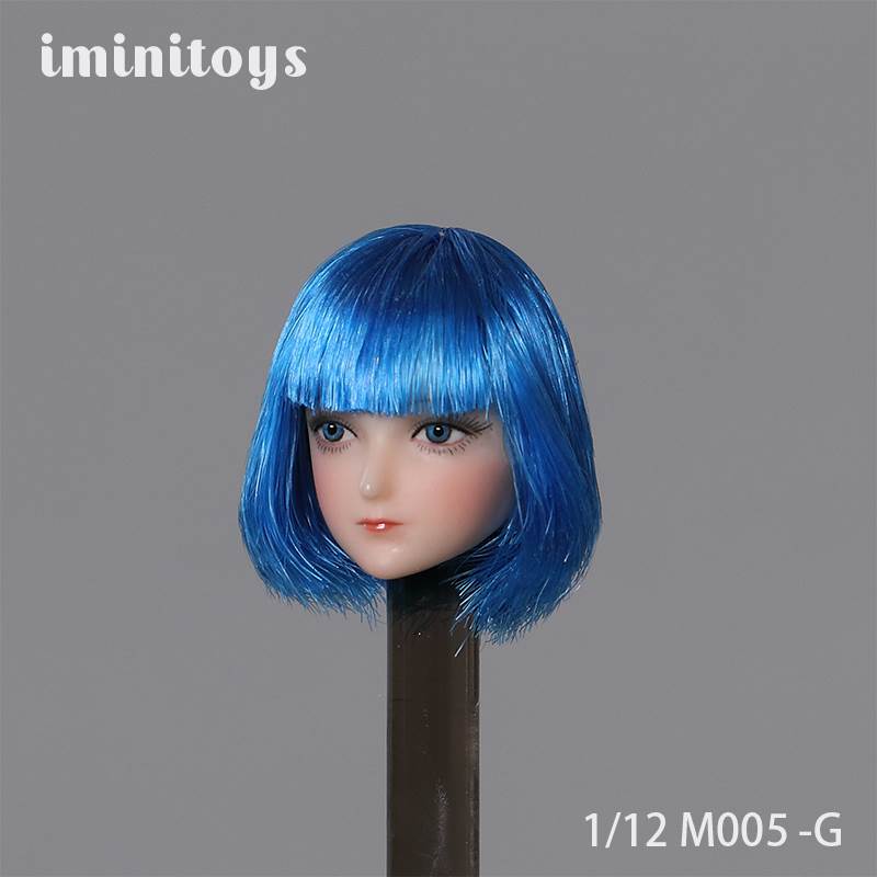1/12 M005 anime beautiful girl head sculpture