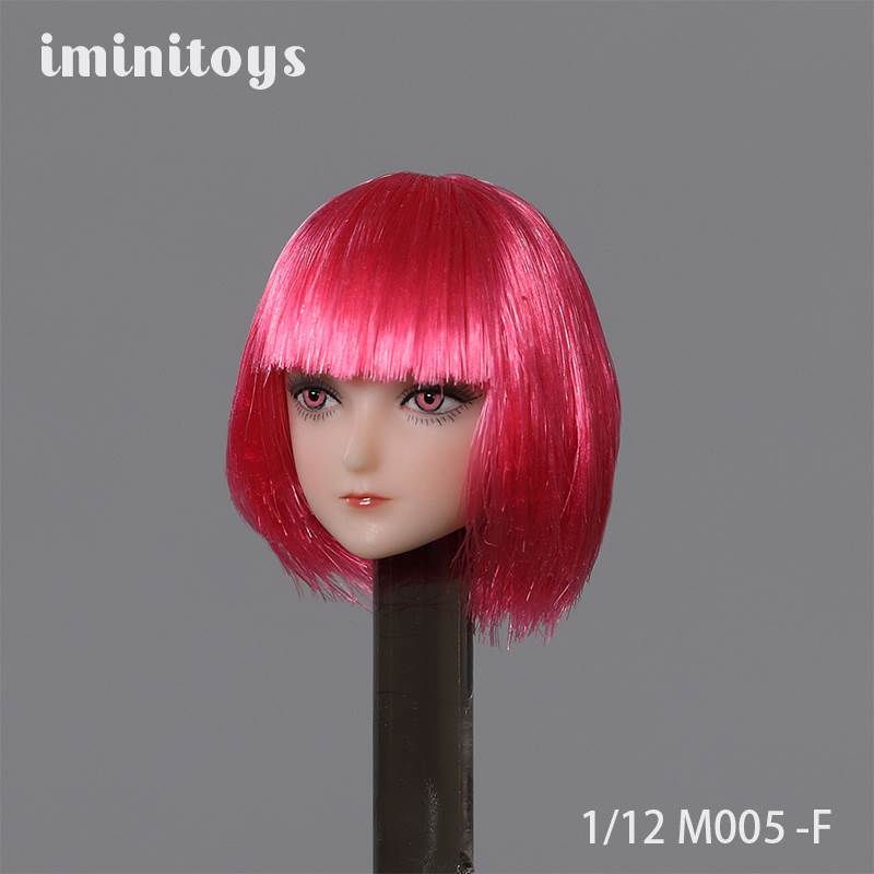 1/12 M005 anime beautiful girl head sculpture