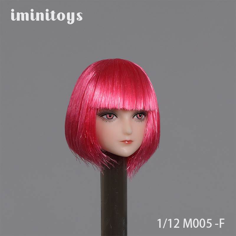 1/12 M005 anime beautiful girl head sculpture